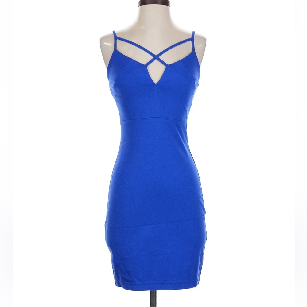 Guess Royal Blue Mini Dress
